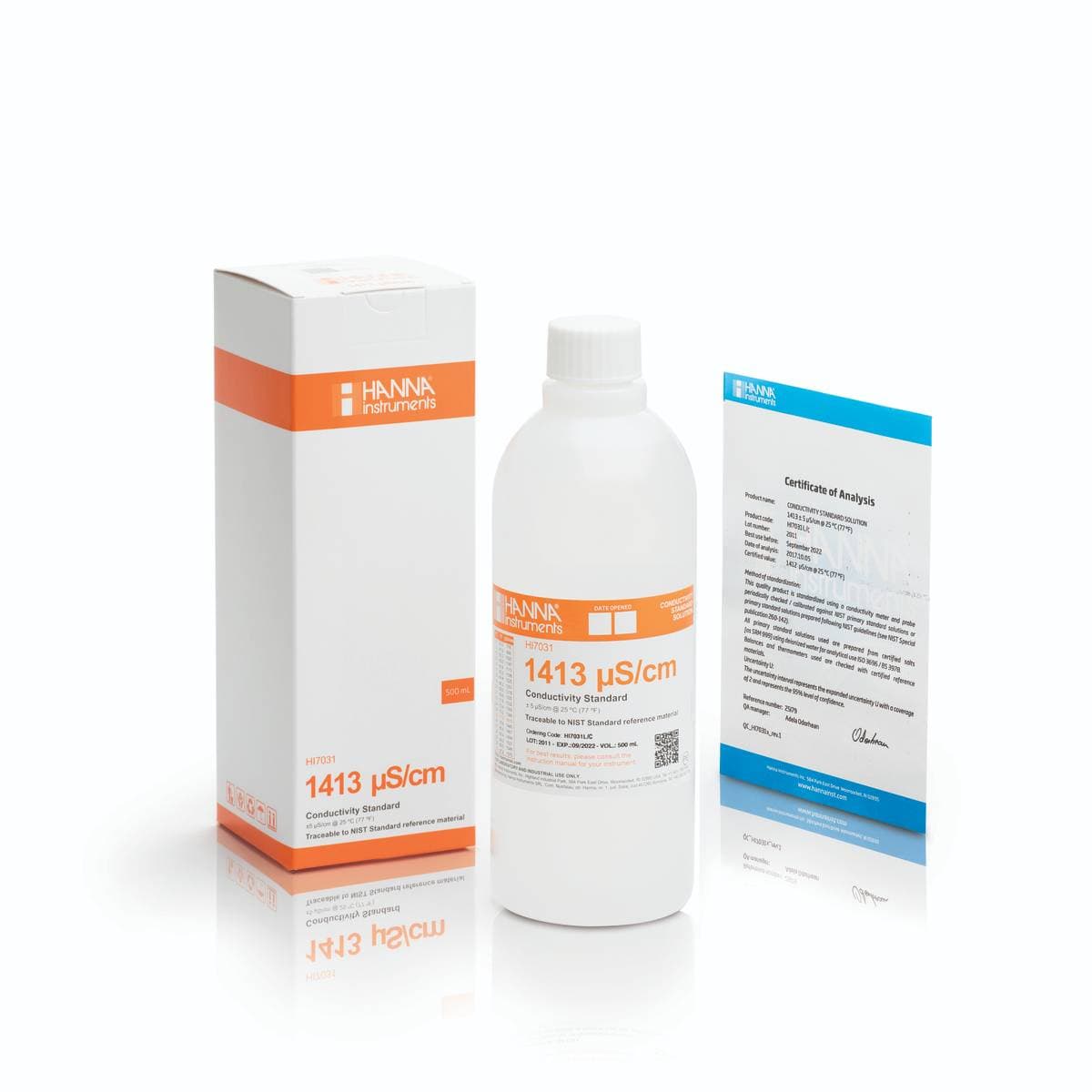 HANNA HI7031L/C – wzorzec EC, 1413 µS/cm, 500 ml