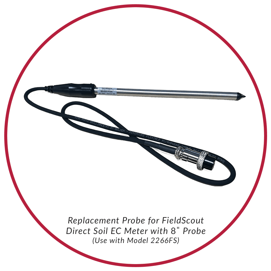 FieldScout – wymienna sonda EC gleby, 20,3 cm