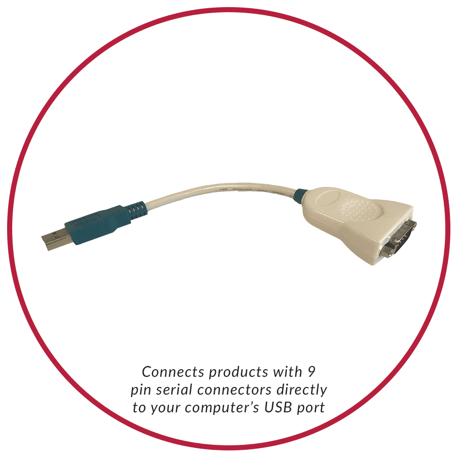 Adapter USB–port szeregowy 9-pinowy