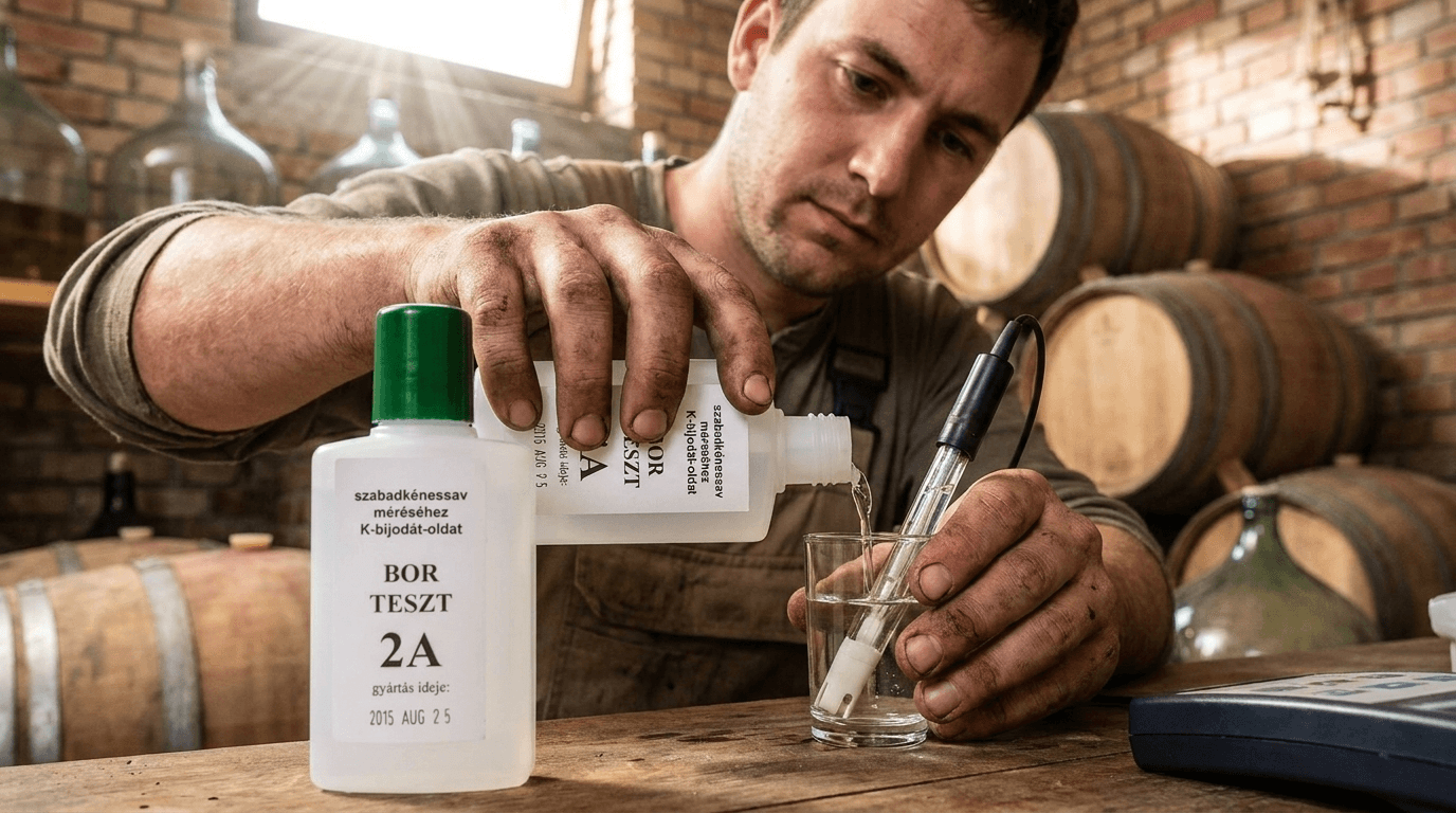 Bor-teszt 2A – odczynnik do badania wolnego SO₂, 100 ml