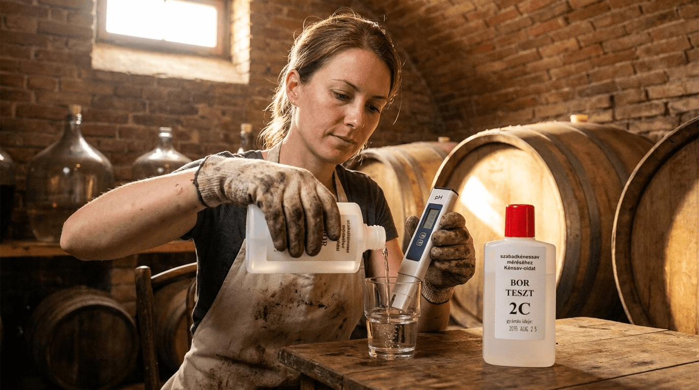Bor-teszt 2C – roztwór kwasu siarkowego, 100 ml