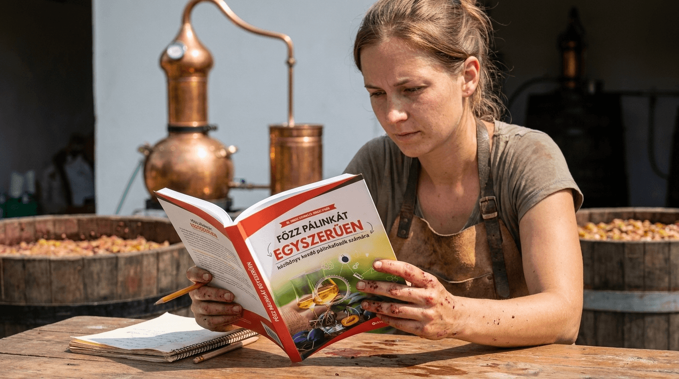 Főzz Pálinkát Egyszerűen – podręcznik destylacji owocowej