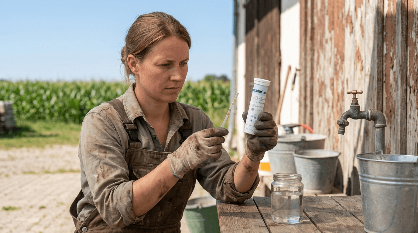 AQUADUR Sensitive – test twardości wody